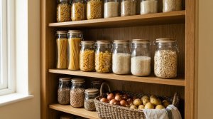 A Calm, Organized Pantry: Simple Ways to Store Food Safely and Waste Less